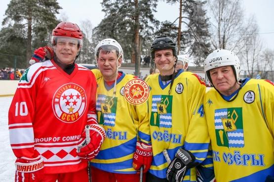 Легенды Хоккея в подмосковных Озерах