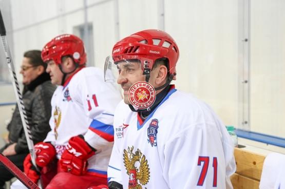 Открытая тренировка российской сборной Легенд мирового хоккея