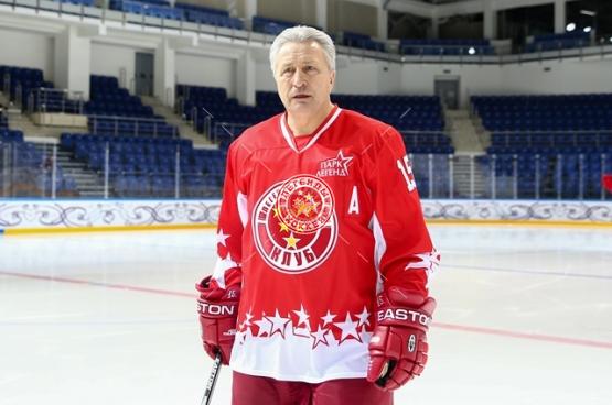 Открытая тренировка российской сборной Легенд мирового хоккея