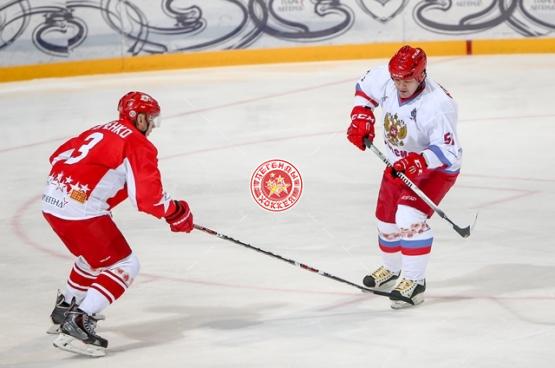 Открытая тренировка российской сборной Легенд мирового хоккея