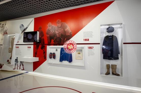 Открытие Музея и Зала славы отечественного хоккея