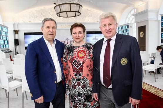 Открытие Музея и Зала славы отечественного хоккея