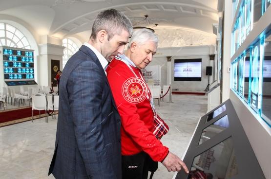 Открытие Музея и Зала славы отечественного хоккея