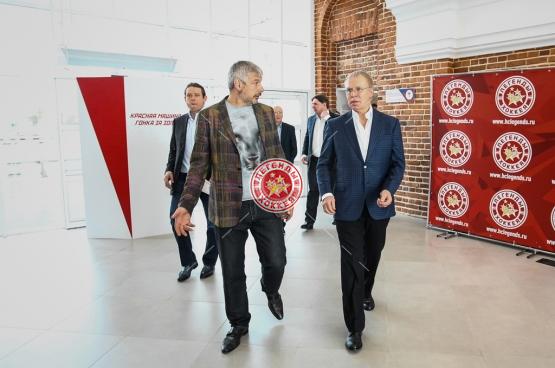 Открытие Музея и Зала славы отечественного хоккея