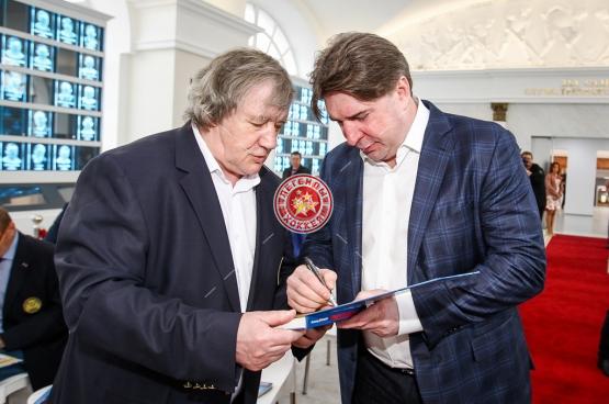 Открытие Музея и Зала славы отечественного хоккея