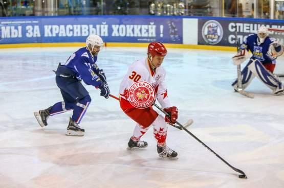 Предновогодний матч с ХК Град